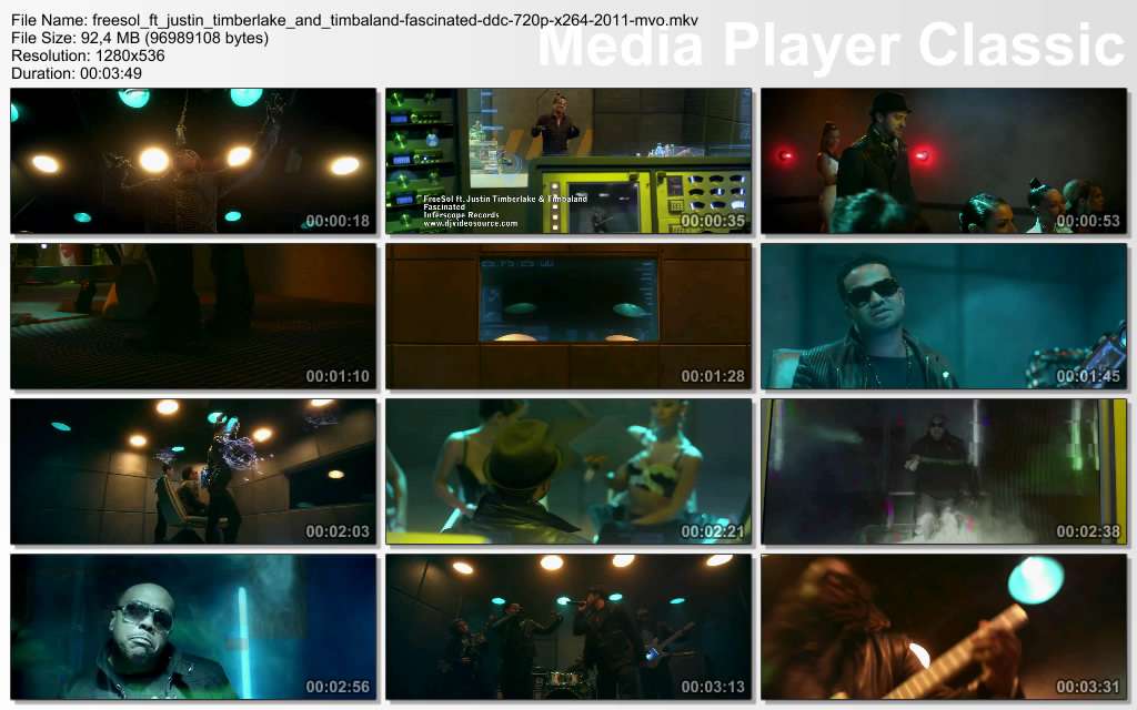 Freesol Feat. Justin Timberlake And Timbaland - Fascinated DDC 720p x264 2011